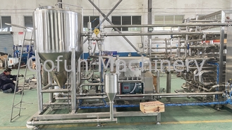 De Sterilisatormachine 5T/H Juice Production Machine van hoge Precisie Tubulaire UHT