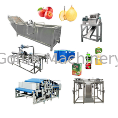 SS304/316 Apple Juice Processing Machine 10 - 50T/D