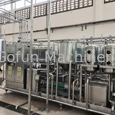 De Sterilisatormachine 5T/H Juice Production Machine van hoge Precisie Tubulaire UHT