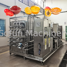 Tomatenpuree Industriële Pasteurisatieapparaat/de Verwerkingssterilisatormachine van de Fruitjam