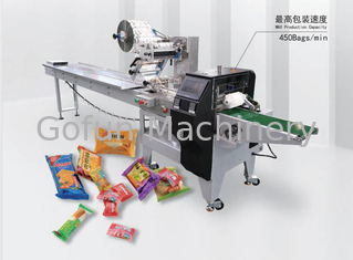 Automatische popsicle kussen verpakkingsmachine en kussen type flow pack machine