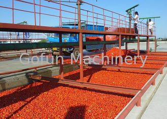 De hoge van de de Plantaardige Verwerkingslijn van Effiency Productielijn van de de Tomatenpuree met het Aseptische Vullen Systeem