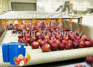 Ss 304 Apple-verwerkingslijn / fruitjam die machine maakt Sanitatie op hoog niveau