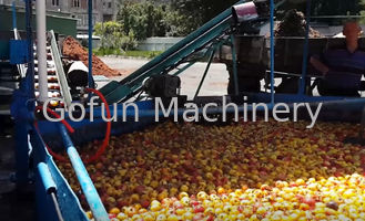 Het volledige Automatische Vruchtensap die van de Fruitverwerkingslijn tot Machine maken Gemakkelijke Verrichting