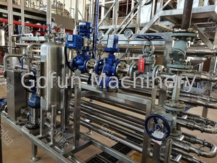 De Stappen van de de Beschermingsverwerking van Juice Processing Machine With Safety van de hoog rendementmango