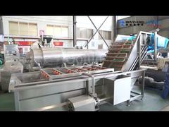 Hoogwaardige bubbelreinigingsmachine, industriële groentewasmachine