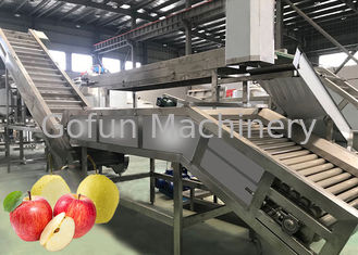 De Automatisering van SUS 304 Apple Juice Processing Line Turnkey Projects