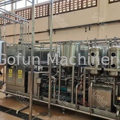 Industriële Roestvrij staalmango Juice Processing Line 1 - 10t/H
