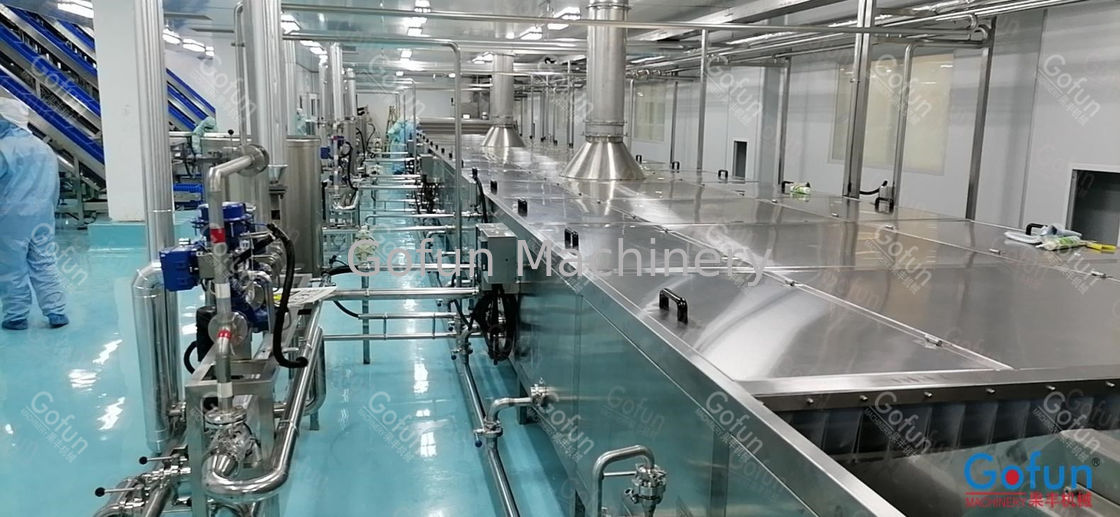 De industriële Lijn van de Mangoverwerking voor de machine van Mangojuice jam stainless steel 5 t/h